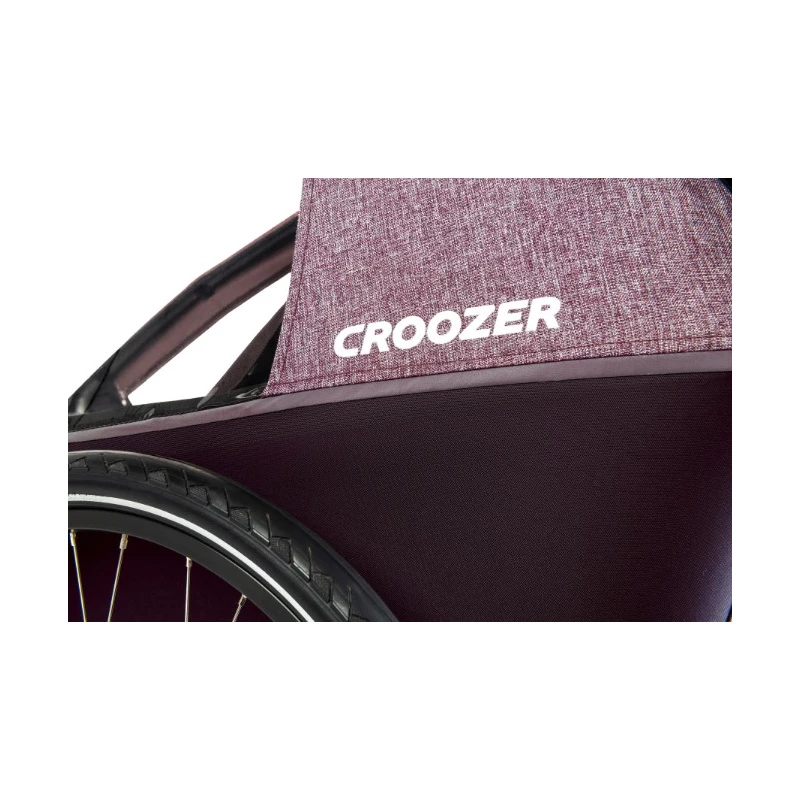 Croozer VAAYA 2 BLOSSOM RED 6 Croozer VAAYA 2 BLOSSOM RED – Image 4