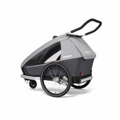 Croozer KEEKE 2 Stone Grey 15 Croozer KEEKE 2 Stone Grey -Pas CherTous les Vélos & VTT Magasin remorque croozer keeke 2 kid 3