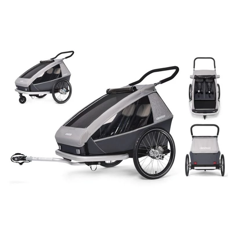 Croozer KEEKE 2 Stone Grey 3 Croozer KEEKE 2 Stone Grey
