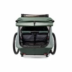 Croozer VAAYA 2 JUNGLE GREEN -Pas CherTous les Vélos & VTT Magasin remorque croozer vaaya 2 jungle green 2