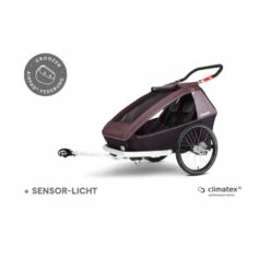 Croozer VAAYA 2 BLOSSOM RED -Pas CherTous les Vélos & VTT Magasin croozer vaaya 2 blossom red 7