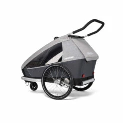 Croozer KEEKE 2 Stone Grey -Pas CherTous les Vélos & VTT Magasin remorque croozer keeke 2 kid 3