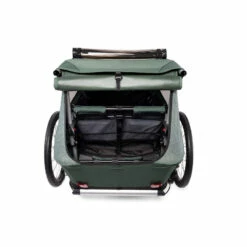 Croozer VAAYA 2 JUNGLE GREEN -Pas CherTous les Vélos & VTT Magasin remorque croozer vaaya 2 jungle green 2